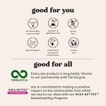 eos 100% Natural & Organic Lip Balm Sphere- Vanilla Bean, All-day Moisture, Dermatologist Recommended for Sensitive Skin, Lip Care Products, 0.25 oz