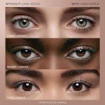 Lancôme Lash Idôle Lash-Lifting & Volumizing Mascara - Black Mascara for Instant Volume, Length & Lift - Smudge Proof & Up To 24H Wear - Black - Travel Size