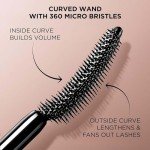 Lancôme Lash Idôle Lash-Lifting & Volumizing Mascara - Black Mascara for Instant Volume, Length & Lift - Smudge Proof & Up To 24H Wear - Black - Travel Size