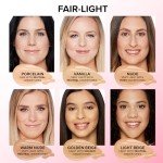 Too Faced Born This Way Natural Finish Longwear Liquid Foundation | Medium-To-Full Coverage | Hydrating + Oil Free, 1 Fl Oz, Nude