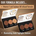 Black Radiance True Complexion Creme Contour Palette, Medium to Dark, 7.5 Gram