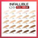 L'Oreal Paris Makeup Infallible Full Wear Waterproof Matte Concealer, Full Coverage, Ivory, 0.33 fl. oz.