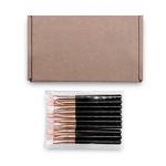 Makeup Brushes Set for Women Professional,UorPoto 10Pcs Sponge Eyeshadow Brush Sets Applicator Double Sided reusable