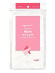 Amazon Basics Cosmetic Rectangular Foam Wedges, 192 Count (6 Packs of 32), White (Previously Solimo)