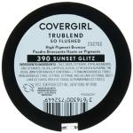 COVERGIRL Trublend So Flushed High Pigment Bronzer, Sunset Glitz, 0.33 Oz, 1 Count (Pack of 1)