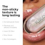 Kiko MILANO 3D Hydra Lip Gloss #17 - Softening Shine