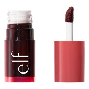 e.l.f. Sheer For It Blush Tint, Multi-Use, Long-Lasting Lip & Cheek Makeup, Creates A Natural Flush Finish, Vegan & Cruelty-Free, Cherry Cola