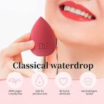 DUcare Makeup Blender Sponge for blending liquid Foundations, Powders and Creams. Flawless, Professional Streak Free Application Blend, Vegan, Cruelty Free