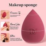 DUcare Makeup Blender Sponge for blending liquid Foundations, Powders and Creams. Flawless, Professional Streak Free Application Blend, Vegan, Cruelty Free