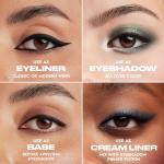 URBAN DECAY 24/7 Glide-On Waterproof Eyeliner Pencil (Smoke - Deep Gray Matte) - Smudge-Proof, Transfer-Proof, Smooth No-Tug Formula, Hydrating Vitamin E & Jojoba Oil - 0.04 Oz