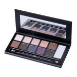 Klasme Dark Night Eyeshadow Palette | 10 High-Pigment Shades for Smokey Eyes | Matte & Shimmer Finishes | Includes Dual-Ended Brush & Primer