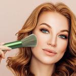 Makeup Brushes,Makeup Brushes Set,13 PCS Make Up Brushes for Foundation Eyebrow Concealer Eye Shadows Powder,Makeup Brush Kits for Travel and Daily Makeup Use (Green)