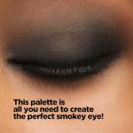 Klasme Dark Night Eyeshadow Palette | 10 High-Pigment Shades for Smokey Eyes | Matte & Shimmer Finishes | Includes Dual-Ended Brush & Primer