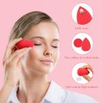 DAZLUTE 5 Pcs Makeup Sponge, Multi-colored Beauty Sponge Blender, Latex-Free Makeup Blender Sponges for Powder, Cream, Liquid Application