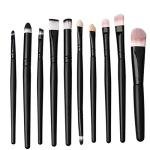 Makeup Brushes ZHIYE Make up Brush Set 20 PCs Professional Face Eyeliner for Foundation Blush Concealer Eyeshadow with Travel Black