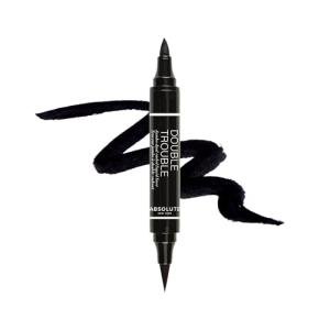 Absolute New York Double Trouble Liner Super Slim Angled Tip Double Ended Liner