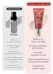 MISSHA M Perfect Cover BB Cream No.21 Light Beige - Light with Cool Undertone SPF 42 PA +++1.69 Fl Oz - Tinted Moisturizer for face with SPF