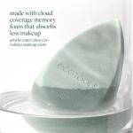 EcoTools Blurring Blender Makeup Sponge Duo, Makeup Blender Sponge For Blurred Skin, For Liquid & Cream Foundation, Cloud Coverage Memory Foam, Eco Friendly & Latex Free, Cruelty-Free & Vegan, 2 Count
