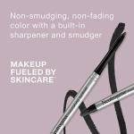 Neutrogena Nourishing Eyeliner Pencil, Built-in Sharpener for Precise Application and Smudger for Soft Smokey Look, Luminous, Nonfading and Nonsmudging Cosmic Black 10, .01 oz