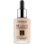 Catrice | HD Liquid Coverage Foundation | 24H Wear, Matte Finish, High Coverage, Waterproof Formula with Niacinamide | Vegan & Cruelty Free (010 | Light Beige)