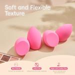 GWT Makeup Sponge Set, 6 Pcs Latex-Free Beauty Blender Sponges for Foundation, Liquid & Cream, Ultra-Soft Wonder Sponges, Multi-Angle Blending, Ideal Stocking Stuffers for Women