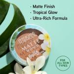 Physicians Formula Matte Monoi Butter Bronzer Powder Face Makeup, Dermatologist Tested, Vegan, Cruelty-Free, Gluten-Free, Sunkissed