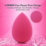 Professional Toiletry Sponges Set,Latex Free Flawless Soft Face Sponge with Holder,Beauty Blender Cosmetic Applicator for Powder,Liquid,Facial Makeup Tools