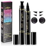 iMethod Eyeliner Stamp 2 Pens Winged Eyeliner Stamp, Perfect Wing Cat Eye Stamp, Long Lasting Liquid Eye Liner, Waterproof & Smudgeproof Makeup