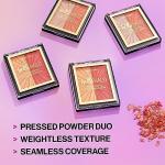 wet n wild MegaGlo Blushlighter, Blendable Blush & Highlighter Set, Shimmery Metallic Finish, I Met Someone