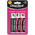 ChapStick Lip Care Set, Classic Collection 3-Pack – Spearmint, Cherry, and Strawberry Lip Balm, 0.15 Oz Ea
