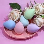 BEAKEY 5 Pcs Makeup Sponge Set, Latex-Free Makeup Sponges for Foundation, Multi-colored Boun Boun Sponges, Flawless for Liquid, Cream, and Powder
