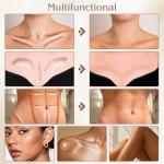 Contour Highlighter Stick，2-in-1 Dual-Ended Cream Bronzer & Highlighter Sticks Pen for Face Body Contouring Makeup- Buildable，Waterproof, Easy to Apply Suitable for Beginners，03Darker Nude+Light Pink