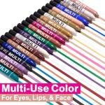 wet n wild Color Icon Cream Eyeliner Eyeshadow Multi-Stick, Moisturizing, Nourishing Velvety Cream-to-Powder Buildable & Blendable Formula, Cruelty-Free & Vegan - Ros-I-Locks