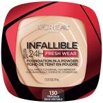 L'Oreal Paris Makeup Infallible Fresh Wear Foundation in a Powder, Up to 24H Wear, Waterproof, True Beige, 0.31 oz.