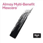 Almay Mascara, Volume, Length, Definition & Conditioning, Multi-Benefit Eye Makeup, Hypoallergenic and Fragrance-Free, 502 Black