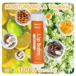 20 Pack Natural Lip Balm Bulk with Vitamin E and Coconut Oil Valentine's Day best choice - Moisturizing, Soothing, and Repairing Dry and Chapped Lips - 10 Flavors - Non-GMO