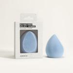 JUNO & Co. Microfiber Makeup Sponge, Dual Layer Technology for Full Coverage Flawless Makeup Blender for Foundation, Powder and Cream (Velvet Style and Blue Color)