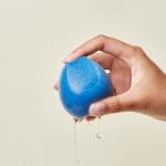 JUNO & Co. Microfiber Makeup Sponge, Dual Layer Technology for Full Coverage Flawless Makeup Blender for Foundation, Powder and Cream (Velvet Style and Blue Color)