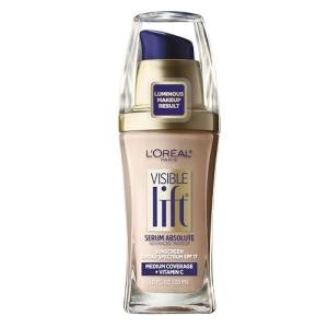 L'Oreal Paris Visible Lift Serum Absolute Foundation, Classic Ivory, 1 Ounce