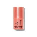 e.l.f. Monochromatic Multi Stick, Travel-Sized Luxuriously Creamy & Blendable Color For Eyes, Lips & Cheeks, Vegan & Cruelty-Free, Glimmering Guava, 0.17 Oz