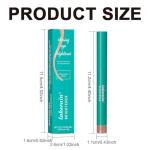 2-Pack Long-Lasting Waterproof Eye Shadow Stick & Eyeliner Pencil - Glittering Brightener for Stunning Highlights