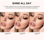 2-Pack Long-Lasting Waterproof Eye Shadow Stick & Eyeliner Pencil - Glittering Brightener for Stunning Highlights