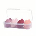 8pcs Makeup Sponges Set - Latex-Free, Blending Beauty Sponge for Liquid, Cream & Powder, Soft Non-Absorbent, Multi-Size with Case，Multi-Shape Beauty Blenders for Liquid and Powder