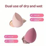 8pcs Makeup Sponges Set - Latex-Free, Blending Beauty Sponge for Liquid, Cream & Powder, Soft Non-Absorbent, Multi-Size with Case，Multi-Shape Beauty Blenders for Liquid and Powder