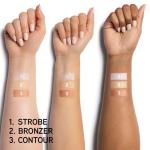 Physicians Formula Bronze Booster Highlight & Contour Palette with Brush, Blendable & Buildable Finish - Shimmer Glow