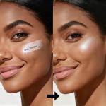 Highlighter Stick, Sheer Glow Cream Highlighter for Natural Radiant Skin, Blendable & Buildable Color, Non Caking, Long Lasting, SweatProof & Cruelty-Free, For All Skin Tones (01 Pearl Shimmer)