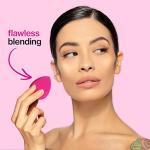wet n wild Double Tap Makeup Sponge Set, Foundation Blending Beauty Sponge Flawless for Liquid, Cream, and Powder Dry and Wet Blender Make Up Use Vegan, Cruelty Free