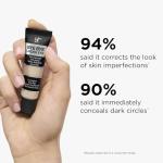 IT Cosmetics Bye Bye Under Eye Concealer (Light Beige) - Waterproof, Full Coverage Brightening Concealer For Dark Circles, Fine Lines, Redness & Discoloration, Anti-Aging, 24H Wear - 0.4 fl oz