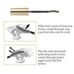 HEROINE MAKE by KISSME Brown Mascara Waterproof, Waterproof Mascara Volume and Length by Tubing Fiber for Long & Curl Eye Makeup for Women, Natural Lash Look for Sensitive Skin from Japan 1 EA