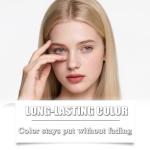 Vingtank Shadow Liner 2-in-1 Eyeliner Eyeshadow, Shadow Liner Duo Plum, Smudge-Proof Plum Eyeshadow Stick, Long-Lasting & Smudge-Proof Wear, Smooth, Easy to Color